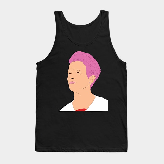 Megan Rapinoe USWNT Tank Top by Hevding